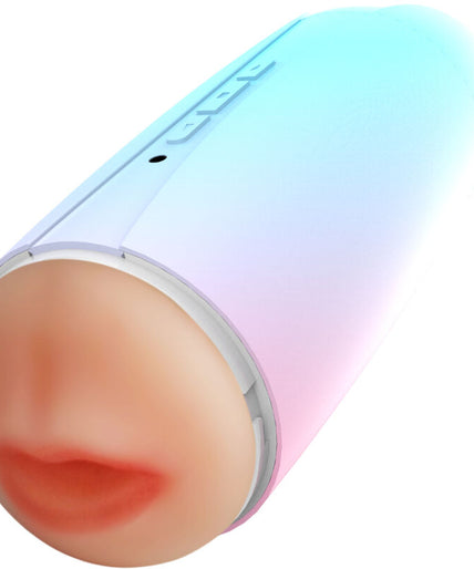 Armony – Regenbogen Doppel Vagina & Mund Vibrator Masturbator