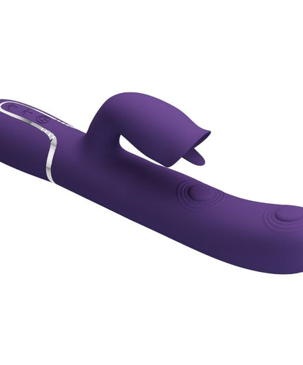 Pretty Love – Rabbit-Vibrator mit leckender Funktion, lila