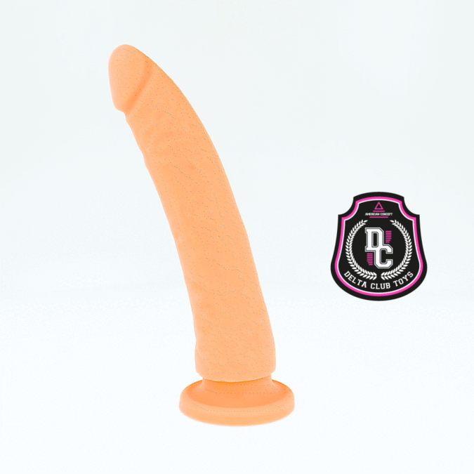 Pleasurements – Delta Club – G-Spot Dildo Medizinisches Silikon 20 Cm Ø 4 Cm | Natur