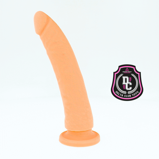 Pleasurements – Delta Club – G-Spot Dildo Medizinisches Silikon 23 Cm Ø 4,5 Cm | Natur