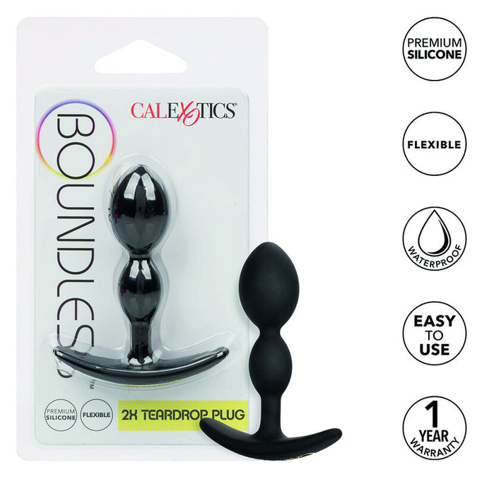 Calexotics – Boundless 2x Tropfenförmiger Plug 