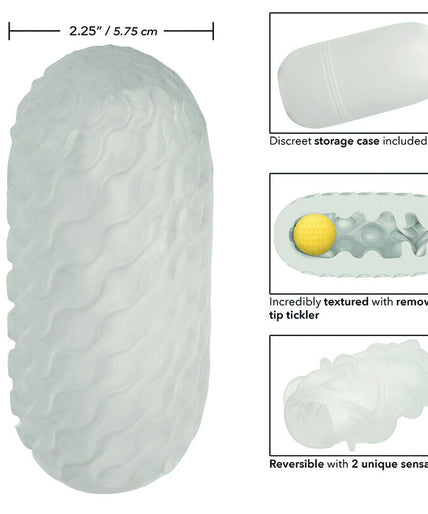 Calexotics – Boundless Wende-Squishy-Ball Stroke Grau
