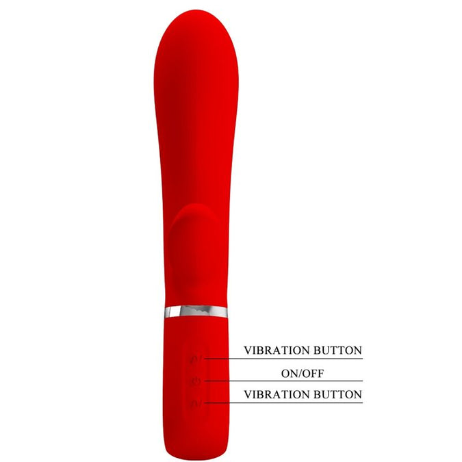 Pretty Love – Thomas Multifunktion G – Spot Vibrator Rot