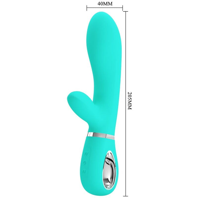Pretty Love – Thomas Multifunktion G – Spot Vibrator Aqua Grün