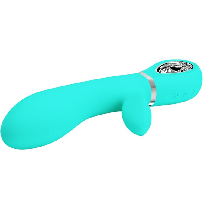 Pretty Love – Thomas Multifunktion G – Spot Vibrator Aqua Grün