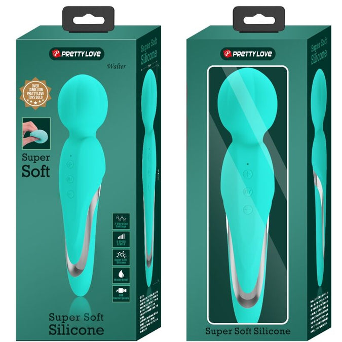 Pretty Love – Walter Vibrator Zauberstab Aqua Grün