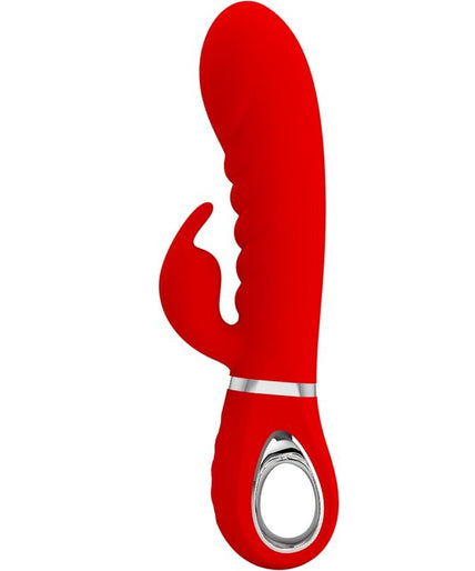 Pretty Love – Prescott Multifunction G – Spot Vibrator Red