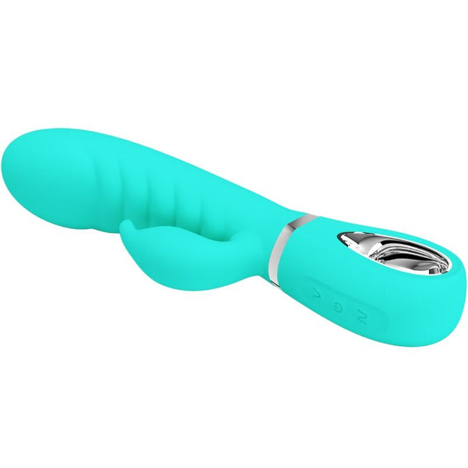 Pretty Love – Prescott Multifunktions G – Spot Vibrator Aqua Grün