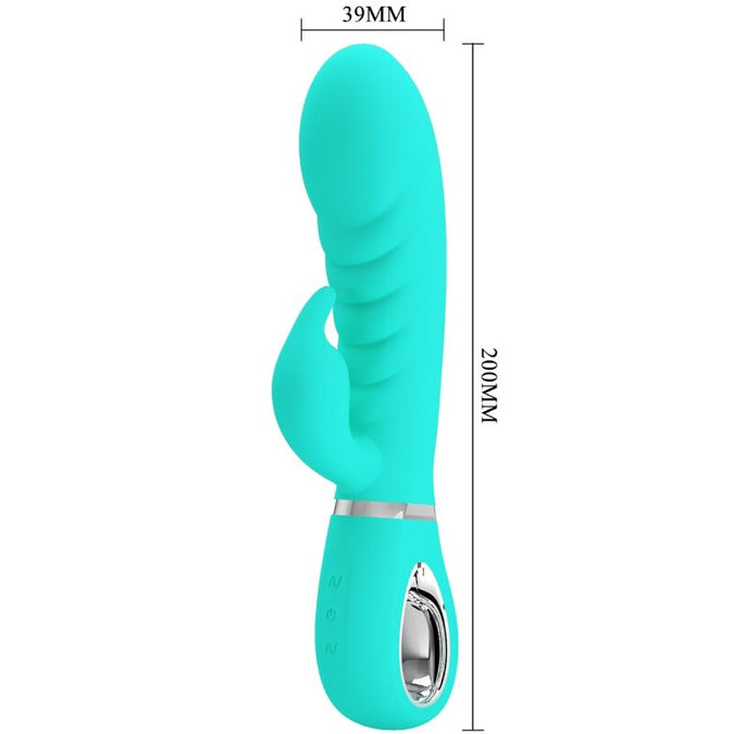 Pretty Love – Prescott Multifunktions G – Spot Vibrator Aqua Grün