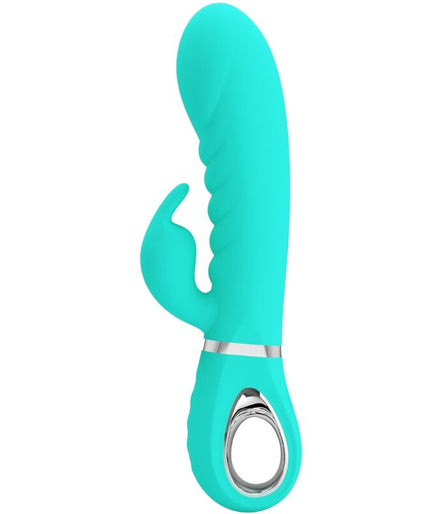 Pretty Love – Prescott Multifunction G – Spot Vibrator Aqua Green