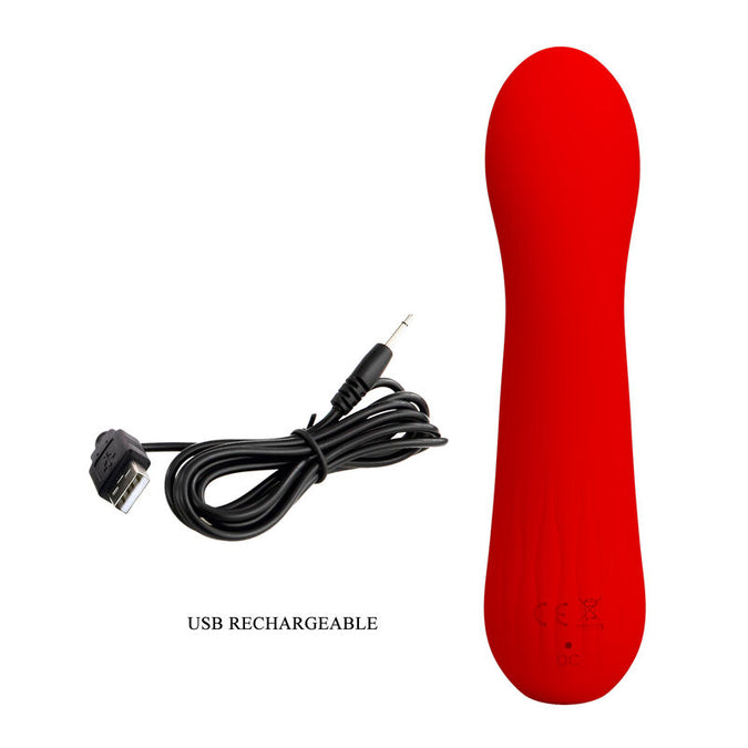 Pretty Love – Faun Oplaadbare Vibrator Rood