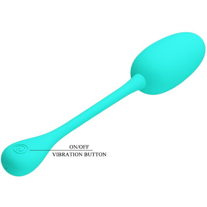 Pretty Love – Knucker Wassergrün Wiederaufladbares Vibrations-Ei