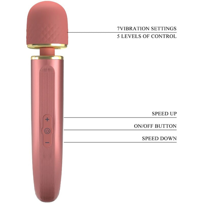 Pretty Love – Massager mit 7 Vibrationsmodi, Pink