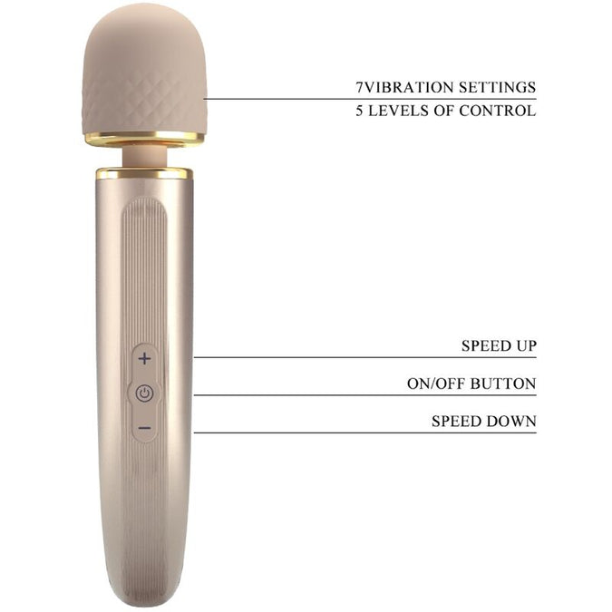 Pretty Love – Massager mit 7 Vibrationsmodi Champagne