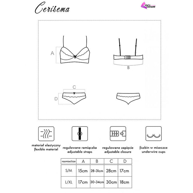 Livco Corsetti Fashion – Cerisema Lc 21005 BH + Slip Koralle