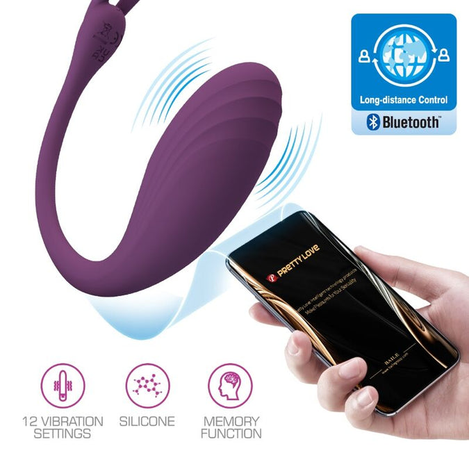 Pretty Love – Catalina Vibrator App Remote Control Purple