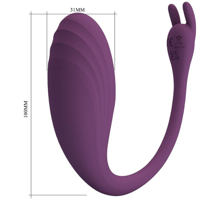 Pretty Love – Catalina Vibrator App Remote Control Purple