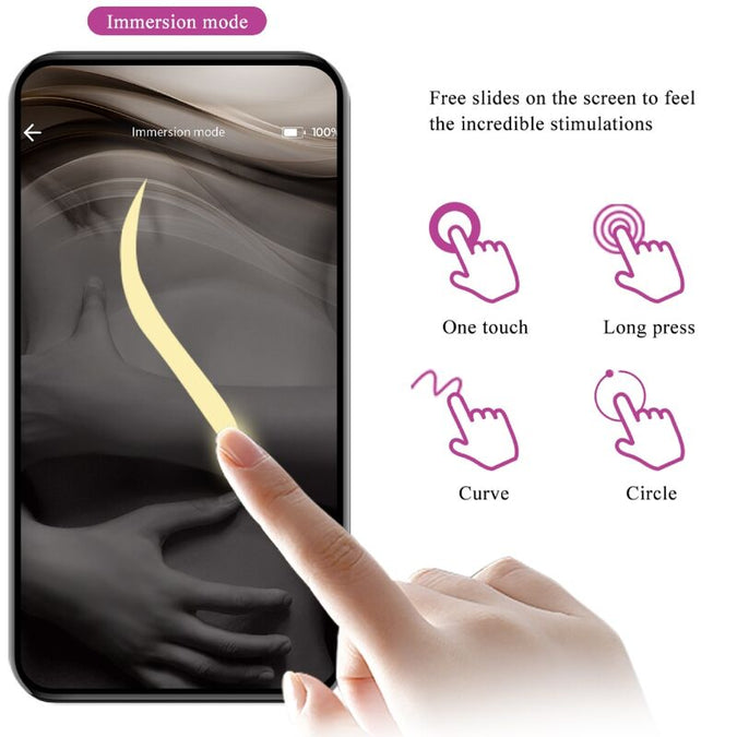 Pretty Love – Elvira Kegelbälle App Fernbedienung Lila
