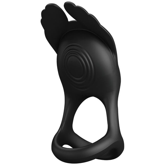 Pretty Love – Silas Vibrierender Penisring 7 Vibrationen Schwarz Silikon