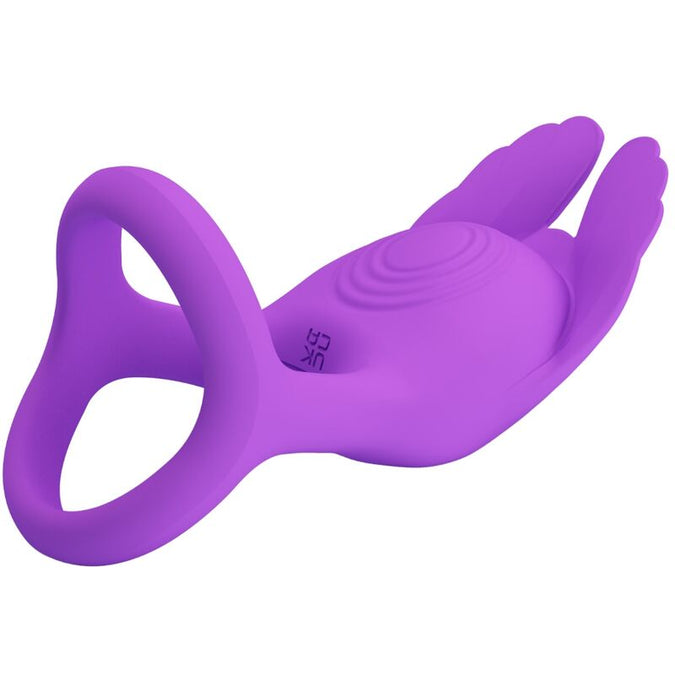 Pretty Love – Silas Vibrierender Penisring 7 Vibrationen Lila Silikon