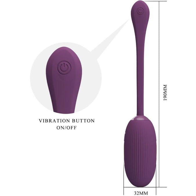 Pretty Love – Doreen Lila Wiederaufladbares Vibrations-Ei