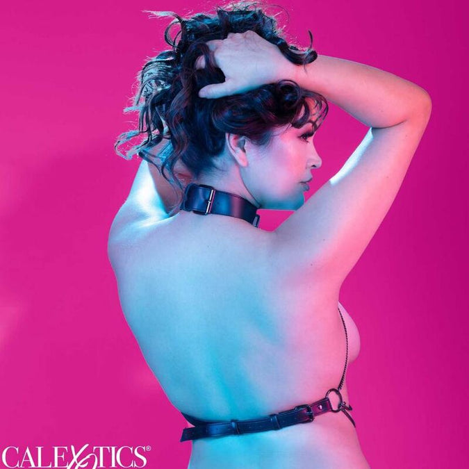 Calexotics – Euphoria Plus Size Mehrfach-Kettenhalsband Harness
