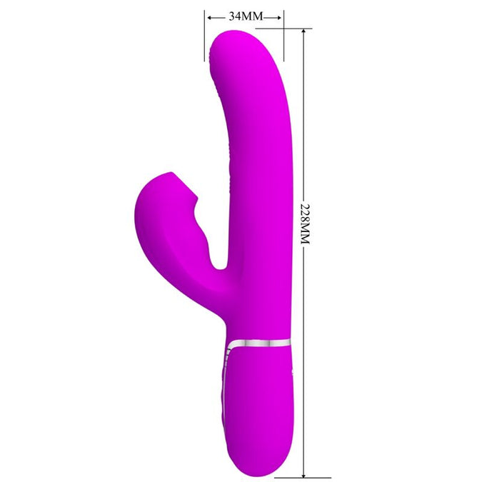 Pretty Love – Perlita Multifunction 3-in-1 G-spot vibrator violet