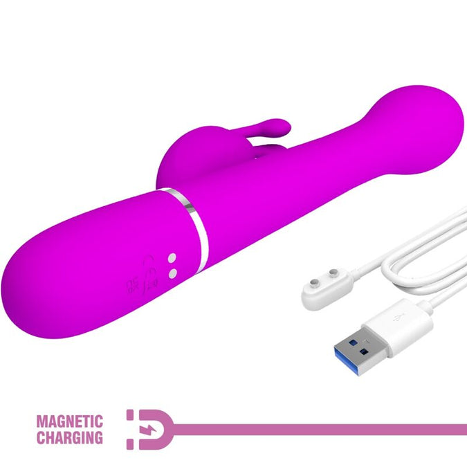 Pretty Love – Dejon Rabbit Vibrator 3 In 1 Multifunktion Violett