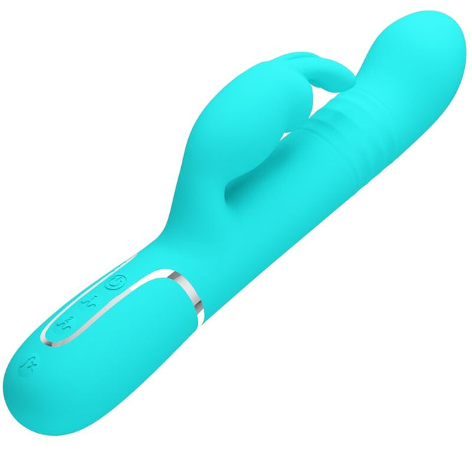 Pretty Love – Coale Rabbit Vibrator Perlen Aqua Grün