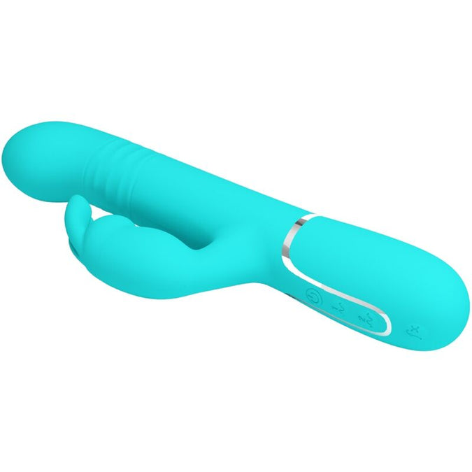 Pretty Love – Coale Rabbit Vibrator Perlen Aqua Grün