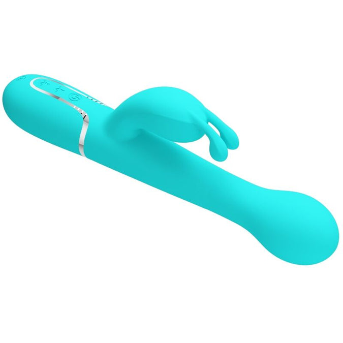 Pretty Love – Dejon Rabbit Vibrator 3 In 1 Multifunktion Aqua Grün