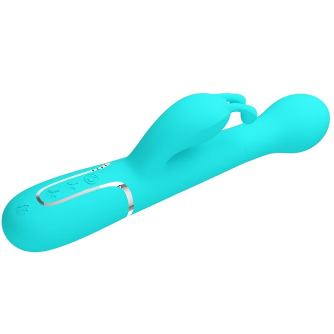 Pretty Love – Dejon Rabbit Vibrator 3 In 1 Multifunktion Aqua Grün