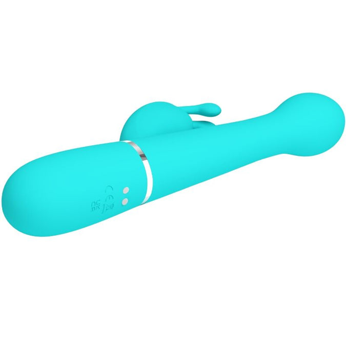 Pretty Love – Dejon Rabbit Vibrator 3 In 1 Multifunktion Aqua Grün