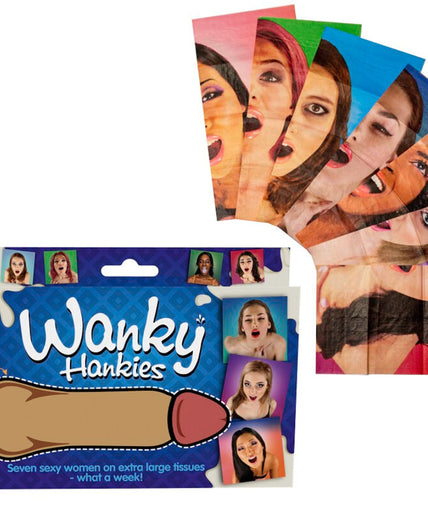 Spencer & Fleetwood – Wanky Hankies 7 Extra Large Women's Handkerchiefs