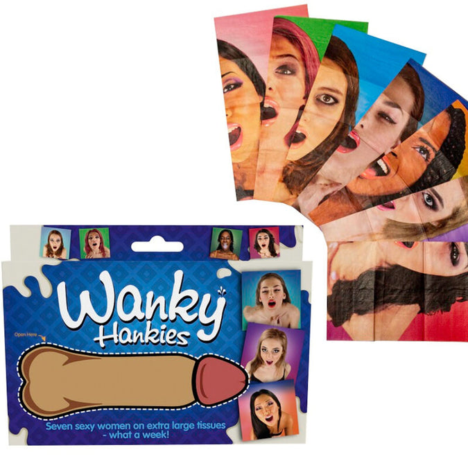 Spencer & Fleetwood – Wanky Hankies 7 Extra Große Damen Taschentücher