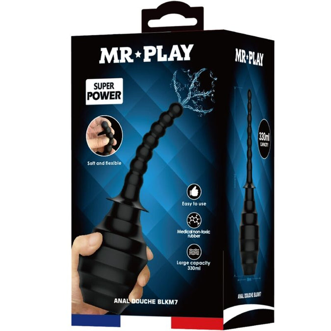 Mr Play – Anal-Dusche Blkm7 Super Power Schwarz