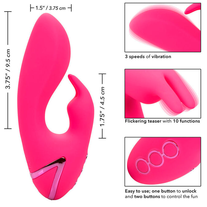 Calexotics – So. Cal Sunshine Vibrator Rabbit Fuchsia von California Dreaming