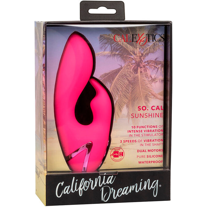 Calexotics – So. Cal Sunshine Vibrator Rabbit Fuchsia von California Dreaming