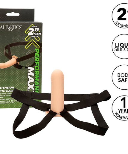 Calexotics – Performance Maxx Extension mit Harness Helle Haut