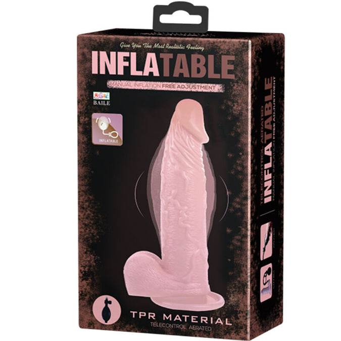 Dance – Realistischer Aufblasbarer Dildo mit Saugnapf 15 Cm