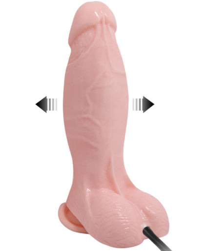 Baile – Inflatable Realistic Dildo with Suction Cup 15 Cm