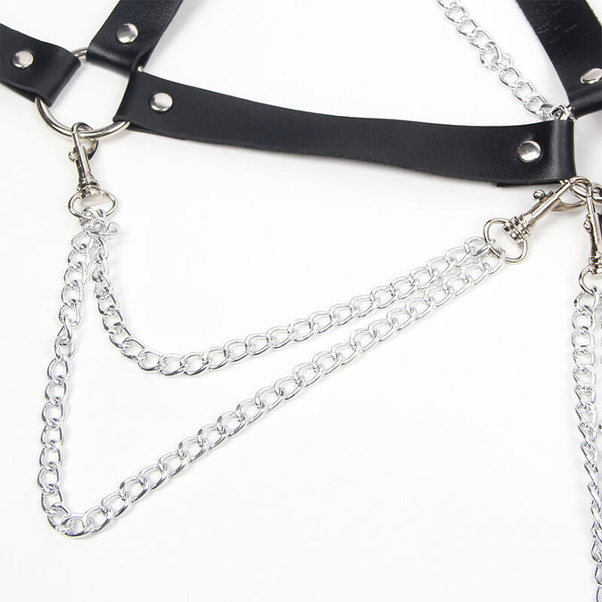 Subblime – Harness-BH mit Kettendetail Einheitsgröße