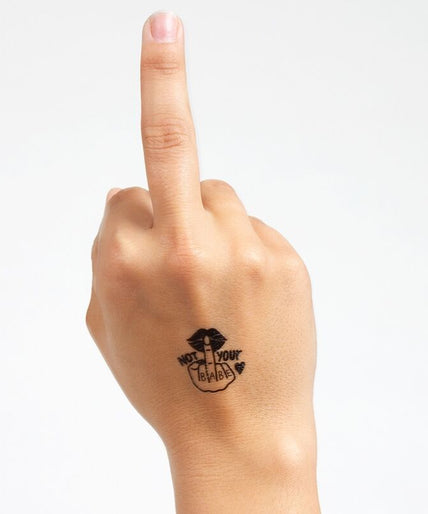 Secret Play – Set Of 10 Spicy Collection Temporary Tattoos
