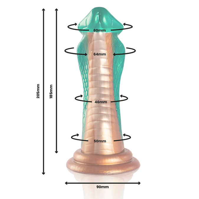 Epic – Python Dildo Kobra Grün