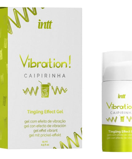 Intt – Kraftvolles Intim-Stimulans Caipirinha Flüssiges Vibrator-Gel 15 ml