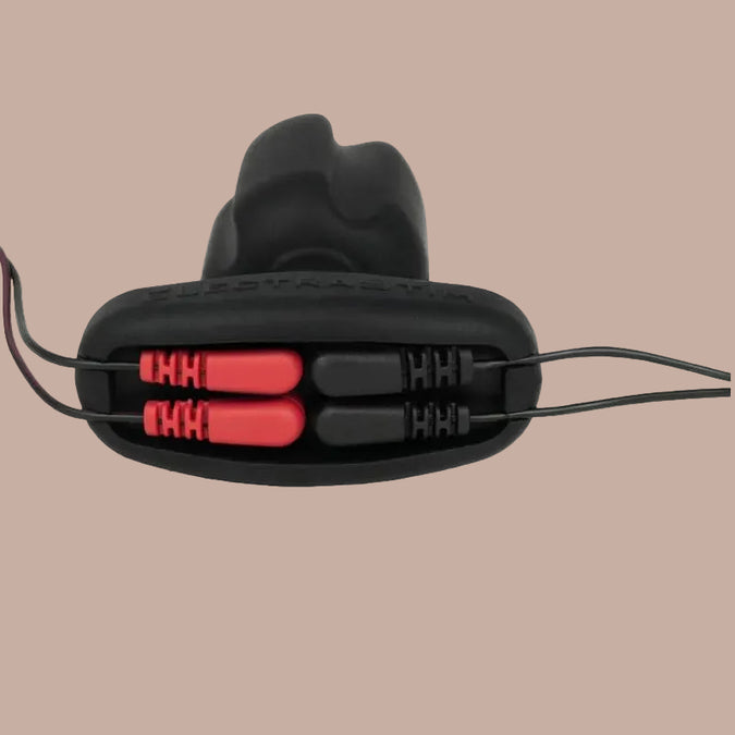 ElectraStim – Tartarus Anal Plug Quadripolar Silikon Schwarz