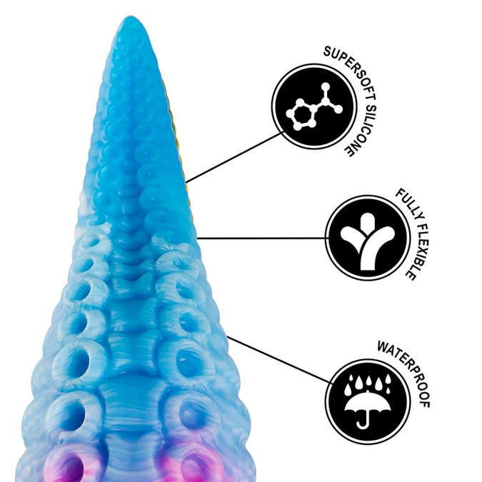 Epic – Phorcys Blauer Tentakel Dildo Kleine Größe