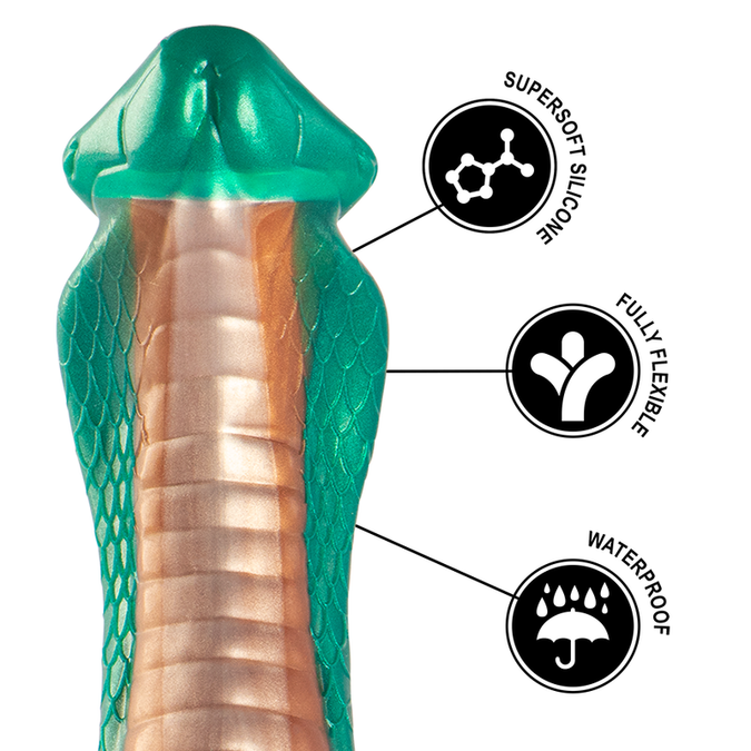 Epic – Python Dildo Kobra Grün