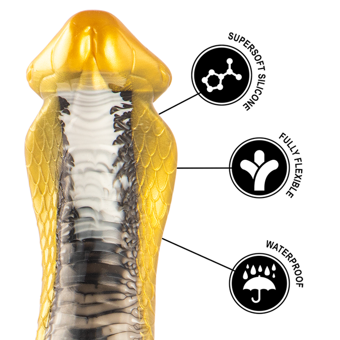 Epic – Drakon Dildo Gelbe Kobra