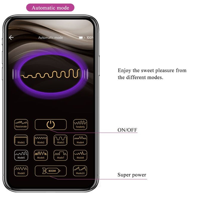 Pretty Love – Ethan Wiederaufladbarer Vibrator Lila